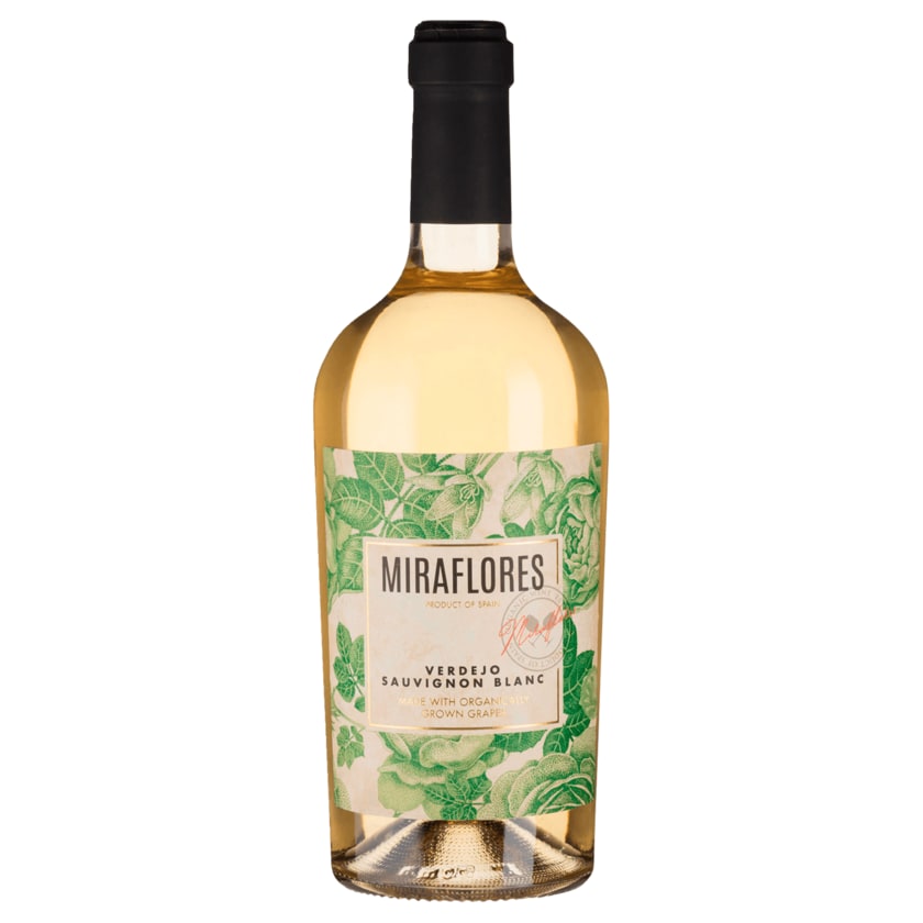 Miraflores Bio Weißwein Verdejo Sauvignon Blanc trocken 0,75l